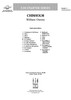 Chisholm - Contents