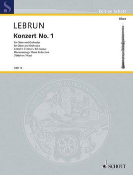 Concerto No. 1 in D minor - Piano Score With Solo Part