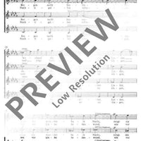 Drei Eichendorff-Gesänge - Choral Score