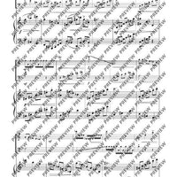 4 Klaviertrios - Score and Parts