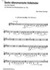 6 rätoromancische Volkslieder Op.76a - Bb Clarinet