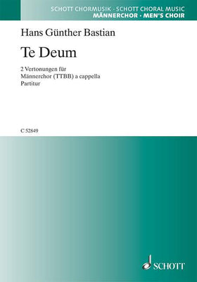 Te Deum - Choral Score