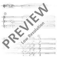 Vier Sätze nach deutschen Volksliedern - Choral Score