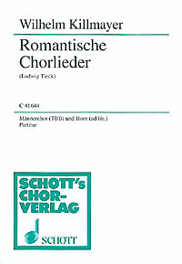 Romantische Chorlieder - Score
