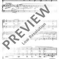 Drei Porträtstudien - Score