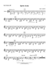 Spirits Awake - Bass Clarinet