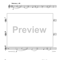 Chorale For Band - Bb Clarinet 1
