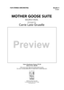 Mother Goose Suite - Score