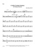 A Sally Garden Fantasy for String Orchestra - Double Bass