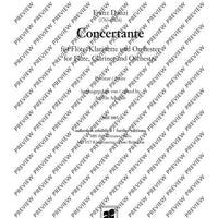 Concertante - Score