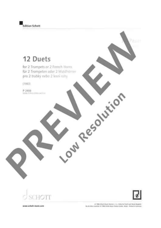 12 Duets
