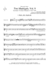Two Madrigals, Vol. 9 - from Morley's "First Book of Madrigals to 4 Voices" (1594) - Bb Trumpet 2