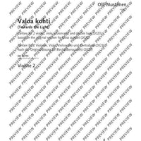 Valoa kohti (Towards the Light) - Score and Parts