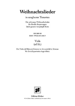 Christmas Carols - Viola (Optional)