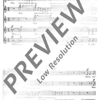 Drei französische Chöre - Choral Score