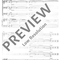 A Red, Red Rose - Choral Score