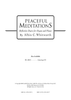Peaceful Meditations - Listening MP3