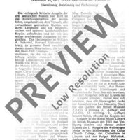 Mass in F major - Full Score