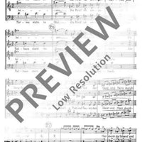 Kantate Nr. 2 - Choral Score