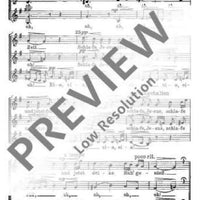 Still, o Himmel - Choral Score