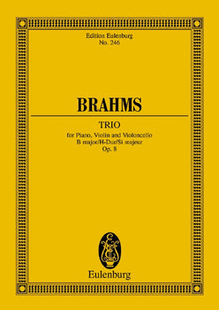 Piano Trio B major - Full Score