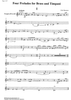 4 Preludes for Brass and Timpani - Bb Trumpet 3