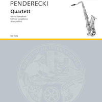 Quartet - Score and Parts