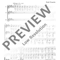 Tanzlied - Poskocica - Choral Score