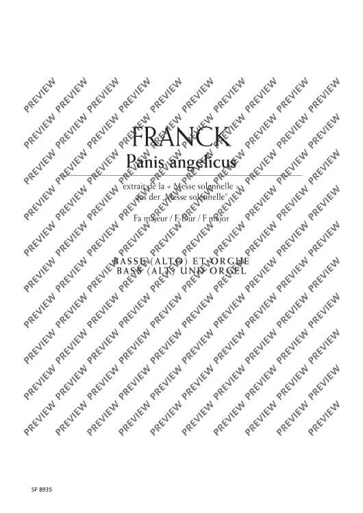 Panis Angelicus F major