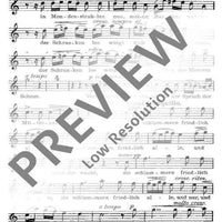 Der Gondelfahrer - Tenor I