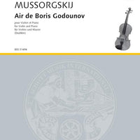 Air de Boris Godounov