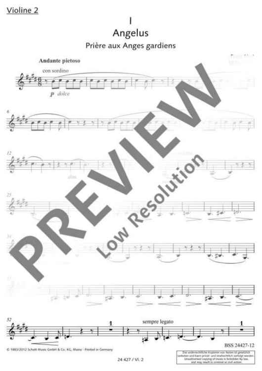 Angelus! - Violin II