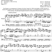 Sheep May Safely Graze, in G Major (from Cantata No. 208)