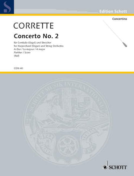 Concerto II A Major - Score