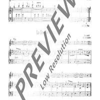 Leichte Spielmusik des Rokoko