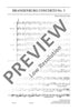 Brandenburg Concerto No. 3 G major - Full Score