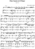 Flute Sonata in D Major, Op. 2, No. 5 - Piano Score