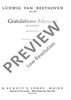 Gratulations-Menuett in C minor - Score