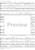 String Quartet No. 2, Movement 1 - Score