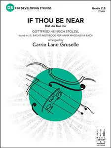 If Thou Be Near (Bist du bei mir) - Score