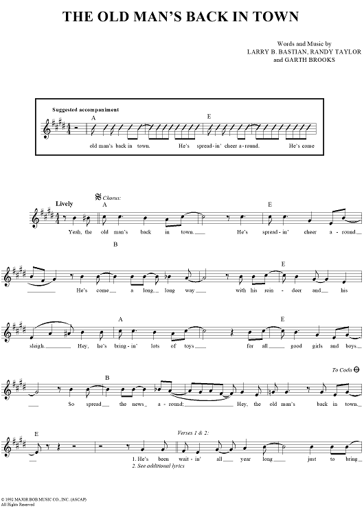 The Old Man's Back In Town