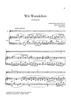 Wir Wandelten (We Wandered) - Piano Accompaniment