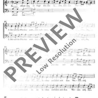 Grünet Felder, grünet Wiesen - Choral Score