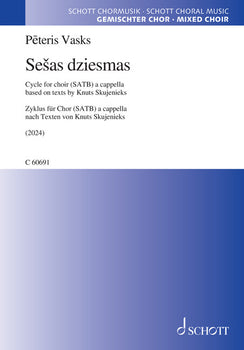 Sešas dziesmas (Six Songs) - Choral Score
