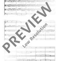 String Quintet F major - Score and Parts