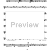 Five Dances for Five Clarinets - Eb Baritone Saxophone