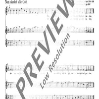 Choräle und Geistliche Lieder - Performing Score