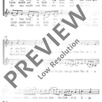 5 Weihnachtslieder - Choral Score