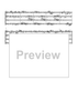 Fuga II from the Well-Tempered Clavier - Score