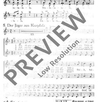 Im grünen Wald - Choral Score